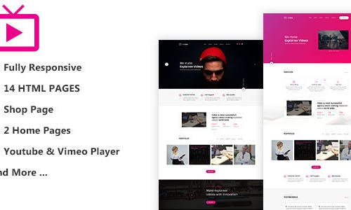 MaxVid – Video Agency HTML5 Template