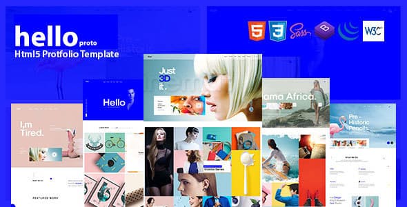 Hello Porto – Portfolio HTML Template